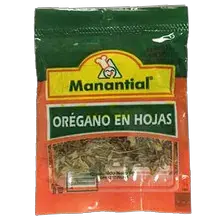 SOBRE OREGANO EN HOJAS MANANTIAL 8G