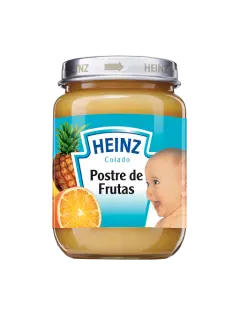 COMPOTA HEINZ POSTRE F. VIDRIO 186G